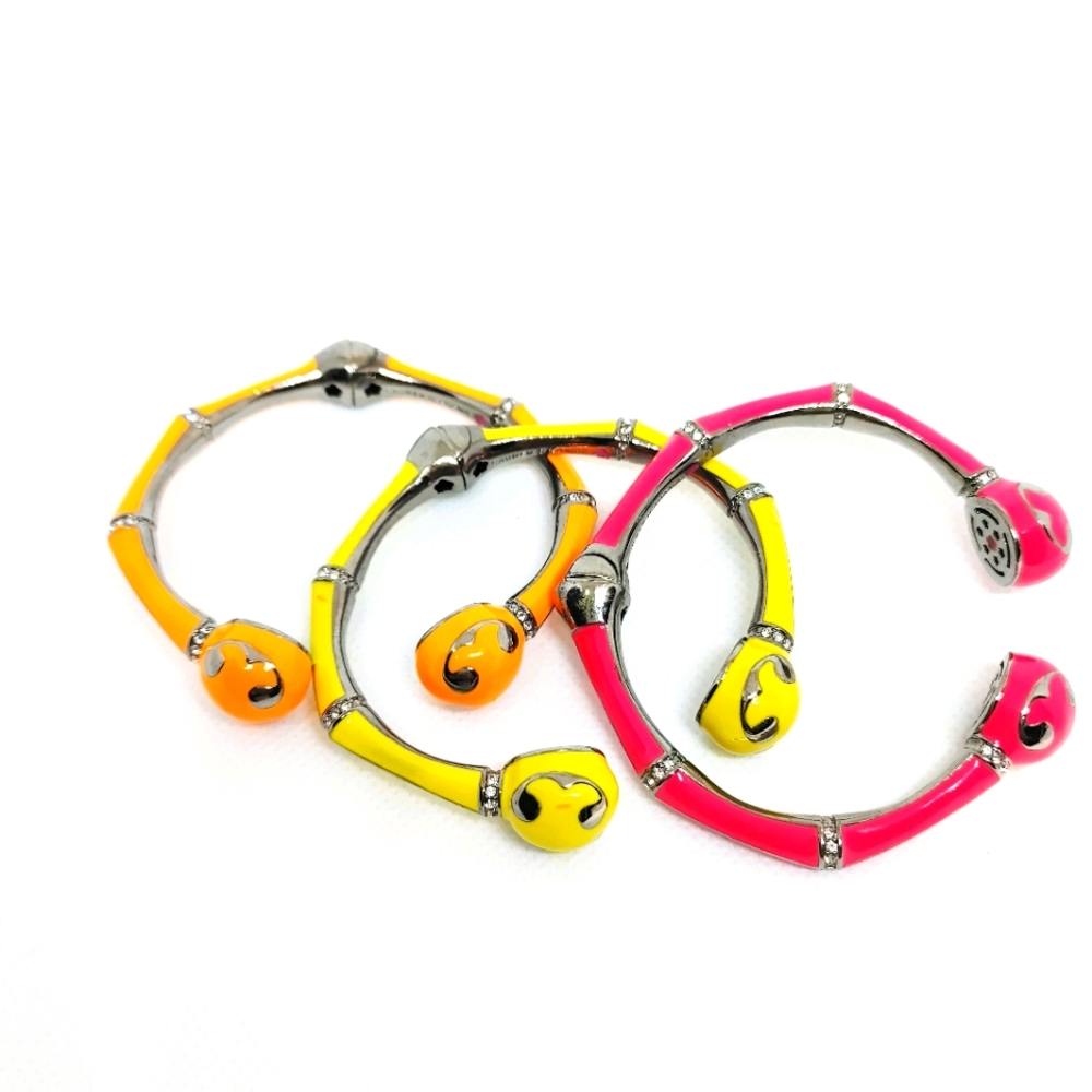 Lauren G. Adams Bamboo Cuff Stackable Bracelets